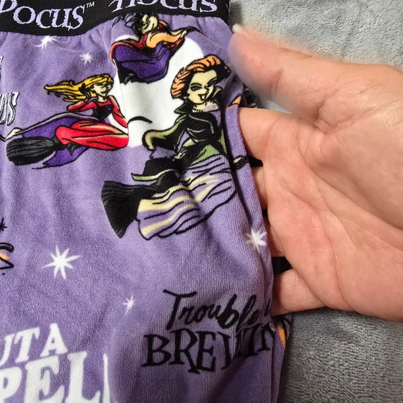 Disney‎ Hocus Pocus Lounge Sleep Pajama Pants 2X Plus Size Halloween - Picture 3 of 10
